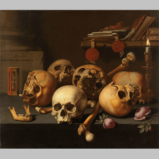 Aelbert Jansz. van der Schoor Vanits still life