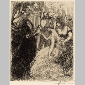 Albert Besnard, The Presentation 1900