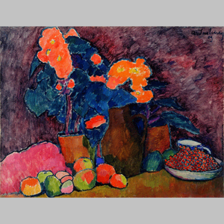 Alexej von Jawlensky Cvetje sadje in vrc
