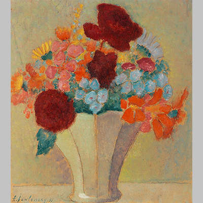 Alexej von Jawlensky Grosses Stillleben Helles Bouquet 1936