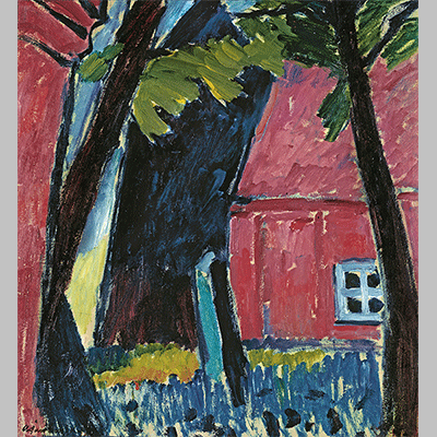 Alexej von Jawlensky Kirche in Prerow 1911