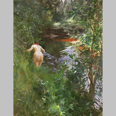 Anders Zorn In Gopsmor 1905