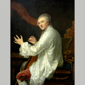 Ange Laurent de La Live de Jully by Jean Baptiste Greuze probably 1759