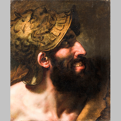 Anne Louis Girodet Trioson Capaneus – Study called The Blasphemic