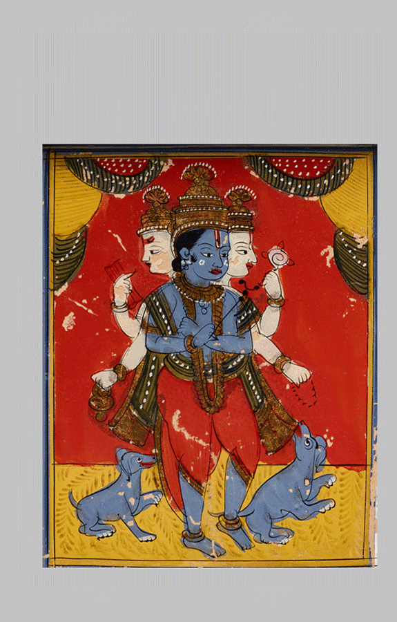 Anonymous Krishna as a Child