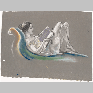 Arthur B. Davies Reclining Woman icon