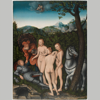 Cranach the Elder The Judgement of Paris 2 1