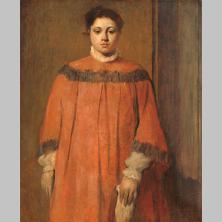 Degas Girl in Red
