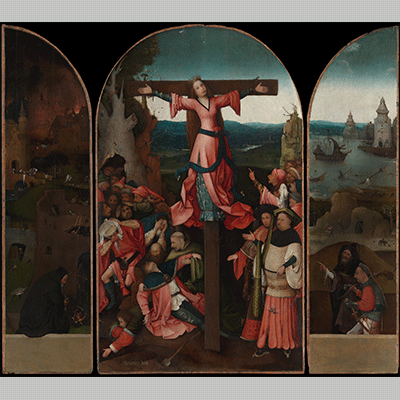 Bosch The Crucifixion of St Julia