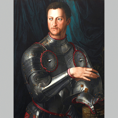 Bronzino Cosimo I de Medici in armour