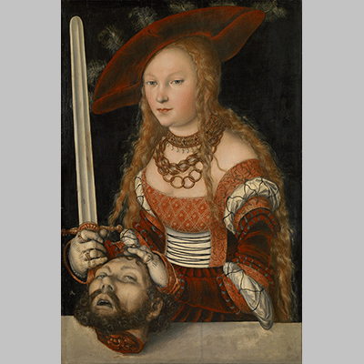 Cranach the Elder Judith with the Head of Holofernes
