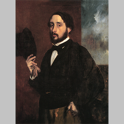 Degas self portrait