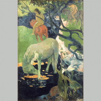 Gauguin The White Horse