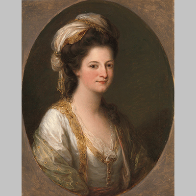 Kauffmann Portrait of a woman traditionally identified as Lady Hervey