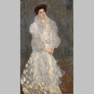 Klimt Portrait of Hermine Gallia