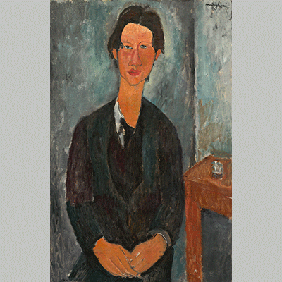 Modigliani Chaim Soutine 1917