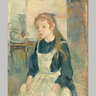 Morisot Young Girl with an Apron