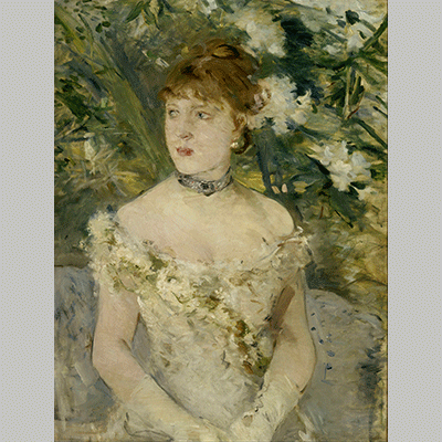 Morisot Young Girl in a Ball Gown