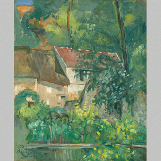 Paul Cézanne La Maison du père Lacroix Auvers sur Oise