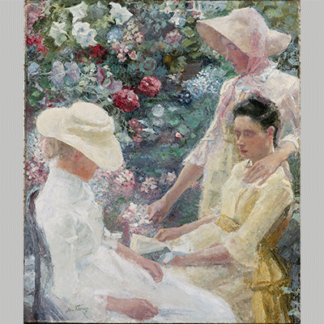 Toorop trio fleuri 1886