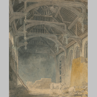 Turner Interior of St. Johns Palace Eltham