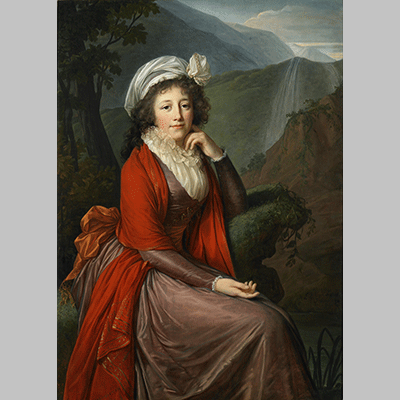 Vigée Lebrun Portrait de la comtesse Maria Theresia Bucquoi