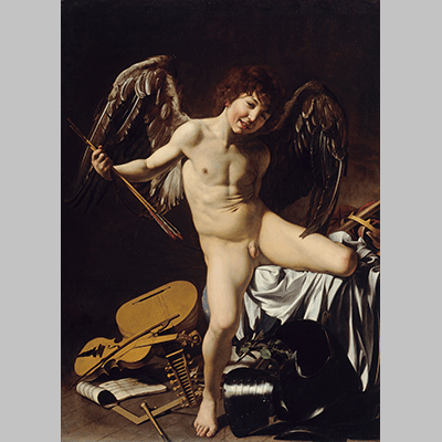 Caravaggio - Cupid as Victor