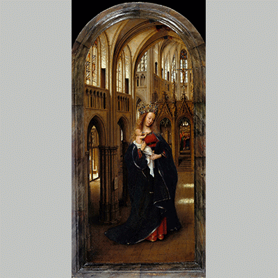 van Eyck The Madonna in the Church 1