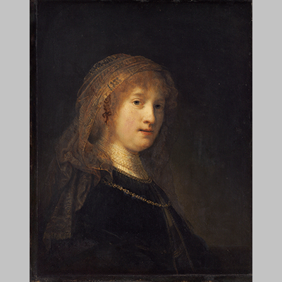 Rembrandt Saskia van Uylenburgh the Wife of the Artist 1