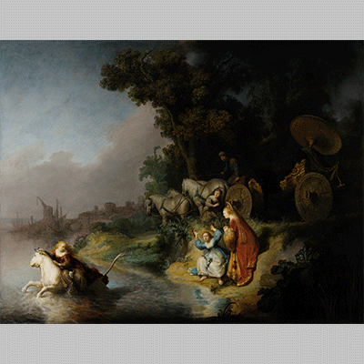 Rembrandt The Abduction of Europa 1
