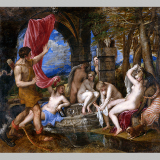 Titian - Diana and Actaeon 1556 1559