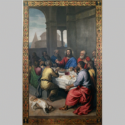 Titian Vecellio Ultima Cena1544