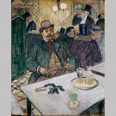 Henri de Toulouse Lautrec – Monsieur Boileau at the Café 1893