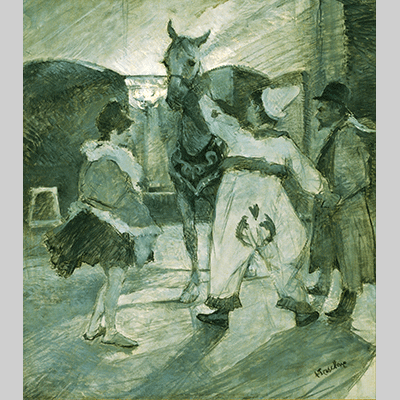 Henri de Toulouse Lautrec - In the Wings at the Circus