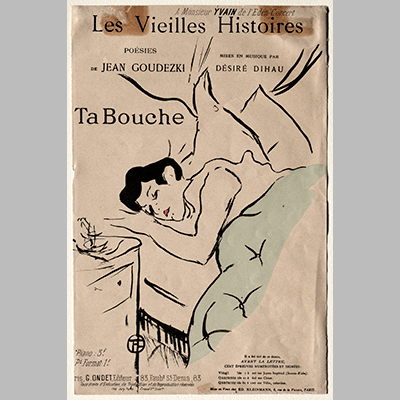 Henri de Toulouse Lautrec Les Vieilles histoires Ta Bouche