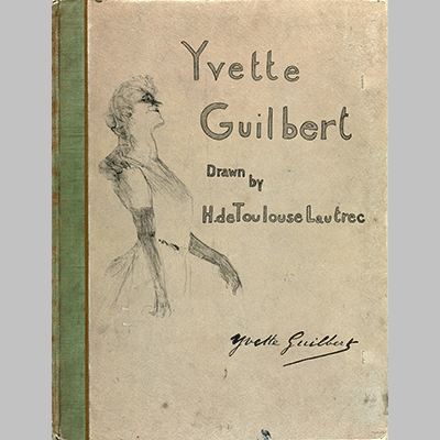 Henri de Toulouse Lautrec Yvette Guilbert English Series