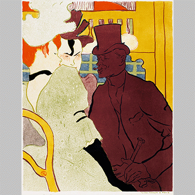 Toulouse Lautrec L’Anglais au Moulin Rouge