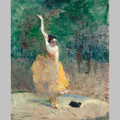 Toulouse Lautrec Spaanse danseres