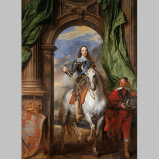 van Dyck Charles I with M. de St Antoine