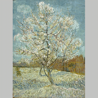 Van Gogh De roze perzikboom