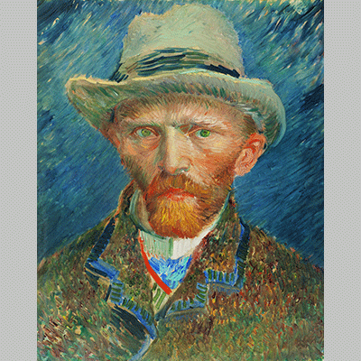 Van Gogh Self portrait 6