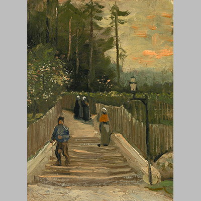 Van Gogh Weg te Montmartre