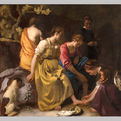 Vermeer Diana and her Nymphs