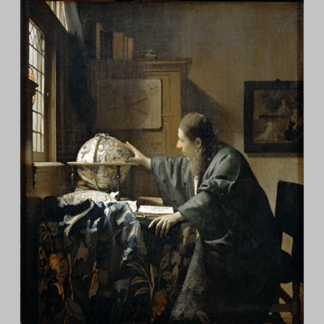 Vermeer the astronomer 1668