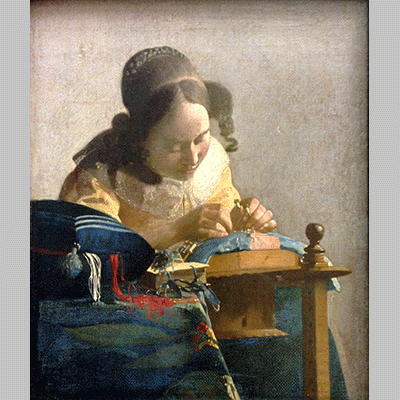 Vermeer the lacemaker