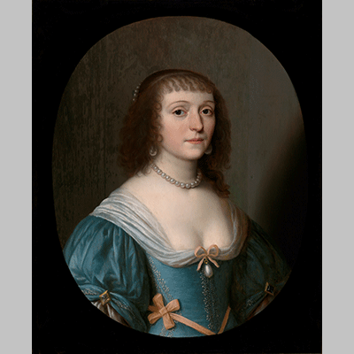 Gerhardt van Honthorst Eleonora Mauritia prinses van Portugal 1654