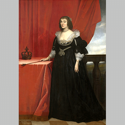 Gerhardt van Honthorst Elizabeth Stuart Queen of Bohemia 1630