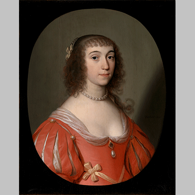 Gerhardt van Honthorst Sabina Delphica prinses van Portugal 1636