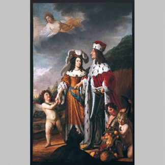 Gerhardt van Honthorst Louise Henriette leads Friedrich Wilhelm Elector of Brandenburg to her parents 1649