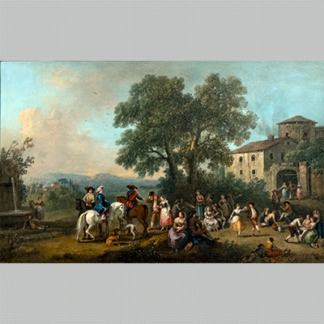 Francesco Zuccarelli Garden Party 1762